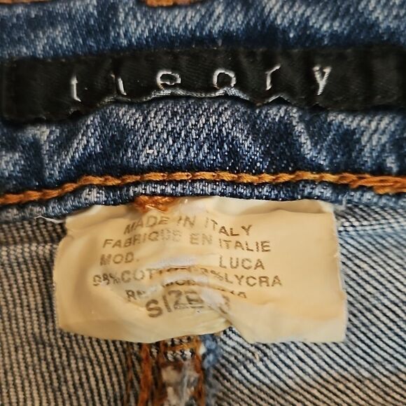 Theory Medium wash boot cut jeans size 3 - Picture 6 of 11